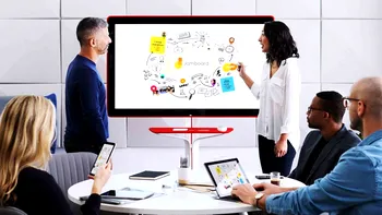 Google Jamboard este cea mai mare tabletă cu Android
