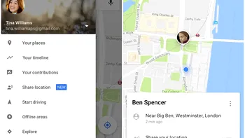 Google Maps te lasă să împărtășești locul unde te afli și cât mai ai până la destinație