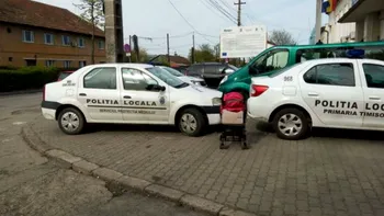 Timișoreanul care a distribuit pe Facebook poze cu mașinile parcate ilegal de Poliția Locală este sancționat de autorități