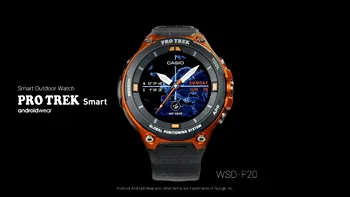 Casio Pro Trek e un smartwatch de cursă lungă cu Android Wear