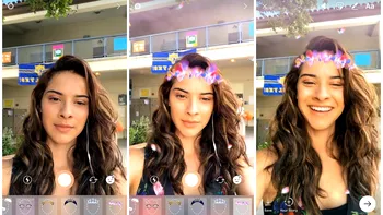 Instagram mai ”fură” un pic de la Snapchat și introduce filtre pentru selfie