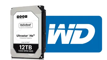 Primele hard disk-uri de 12TB sunt disponibile acum de la Western Digital