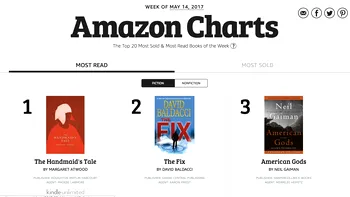 Pornind de la obiceiurile utilizatorilor de Kindle, Amazon Charts îți dezvăluie cele mai citite cărți