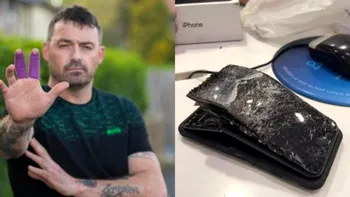 Unui om i-a explodat iPhone 7 în mână când încerca să preia un apel