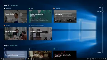 Microsoft împrumută o pagină din manualul Apple și o îmbunătățește: Windows 10 Timeline