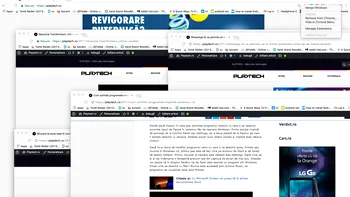 Cum combini toate ferestrele de Chrome și Firefox într-una singură