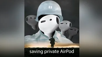Un inventator a creat o macara magnetică pentru a-și recupera o cască AirPods pierdută