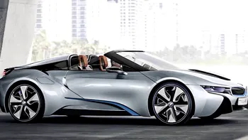 BMW i8 Roadster - bolidul electric apare în primul teaser oficial