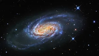 O galaxie ascunsă a fost descoperită chiar lângă Calea Lactee [FOTO]