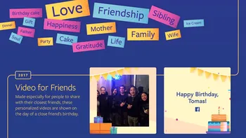 Facebook vrea să-ți transforme aniversările în momente memorabile