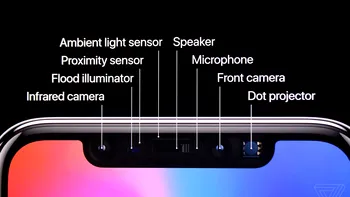 iPhone X ascunde un senzor Kinect în camera frontală