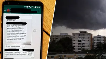 Pe Facebook și WhatsApp circulă dezinformări despre furtuna din București
