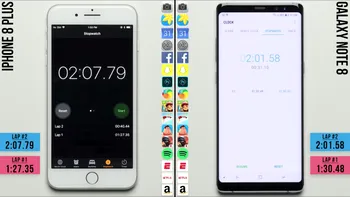 iPhone 8 Plus pierde cel mai important test de performanță în fața Note 8
