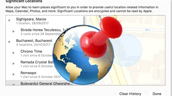 Cum dezactivezi istoricul locațiilor pe macOS High Sierra