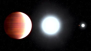 Hubble a descoperit o planetă unde ninge cu zăpadă metalică