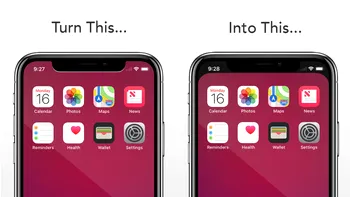 O nouă aplicație te scapă de bara neagră de la iPhone X