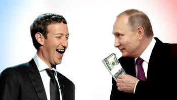 Rusia a finanțat Facebook și Twitter: rolul lui Putin e de necontestat