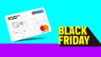 Oferta eMAG de Black Friday: faci card și primești bani