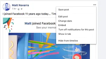 Facebook nu te mai lasă să-ți ștergi postările și te frustrează