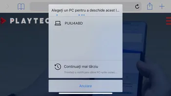 Cum trimiți linkuri de pe telefon pe Windows 10 cu ”Continue on PC”