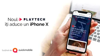 CONCURS iPhone X: PLAYTECH se înnoiește!