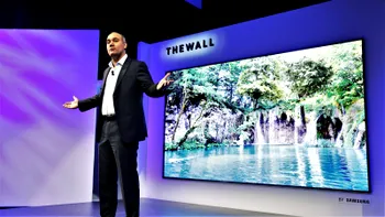 Când vei putea cumpăra televizorul cât un perete de la Samsung