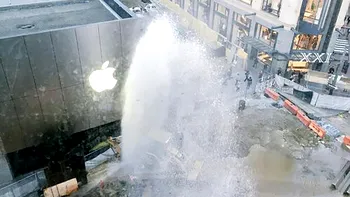 Bateria unui iPhone a provocat al doilea incendiu la un Apple Store