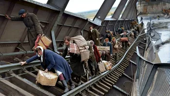 Fotografiile colorizate cu refugiați germani din al Doilea Război Mondial