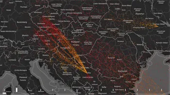 Harta care îți arată valurile de imigranți, inclusiv din România, în anii 2000