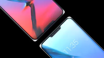 ZTE propune telefonul cu două crestături pe ecran