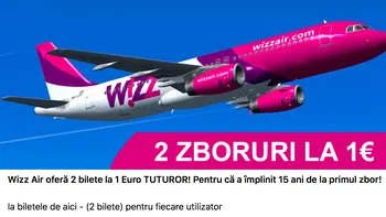 Țeapa cu bilete gratuite Wizz Air de care să te ferești pe Facebook