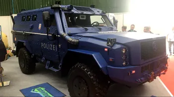 Jandarmeria română ar putea fi dotată cu bolid blindat care costă o avere