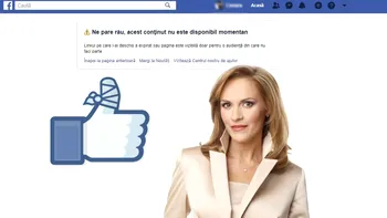 De ce a fost Firea huiduită pe scenă cu Halep. Pagina de Facebook e ștearsă