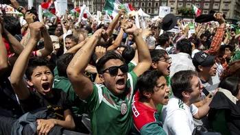 Cutremurul provocat de fanii mexicani în timpul meciului de la Cupa Mondială