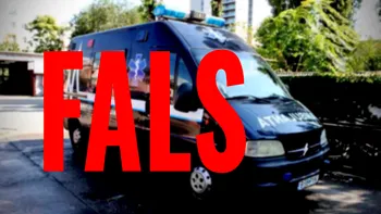 Ce spune Poliția despre „ambulanța neagră” care a speriat România