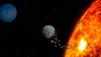 NASA a observat, în premieră, cum o stea distruge o planetă