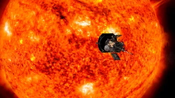 Sonda trimisă să „atingă” Soarele a captat o poză spectaculoasă