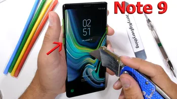 Samsung Galaxy Note 9 a trecut prin cel mai agresiv test de rezistență
