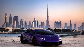 Lamborghini la Dubai: amenzi de circulație record în patru ore