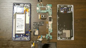 Samsung Galaxy Note 9 dezasamblat dezvăluie sistemul de răcire masiv