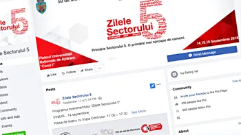 Cum a risipit bani primarul PSD din sectorul 5 pe o pagină de Facebook