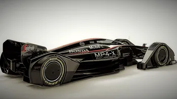Mașina de Formula 1 de la McLaren care poate fi controlată cu mintea