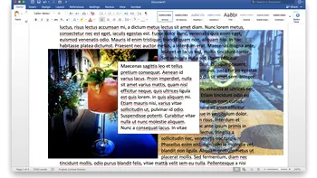Trucuri Word: două moduri în care să pui o poză în spatele unui text
