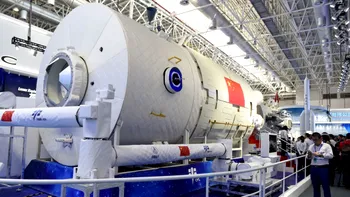 Cum arată stația spațială la care lucrează China, prima din ultimii 20 de ani