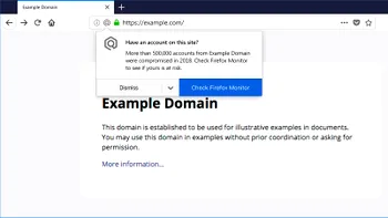 Firefox te anunță, într-un mod eficient, dacă ai fost ținta hackerilor