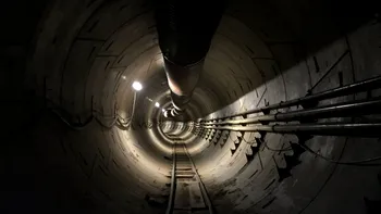 Cum arată tunelul subteran din Los Angeles, creat de Elon Musk