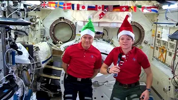 Cum petrec Crăciunul astronauții de pe Stația Spațială Internațională