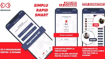 Donorium: aplicația pentru donatori de sânge vrea să te ajute să ajuți