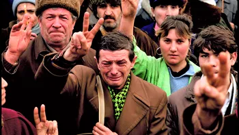 Americanul care a surprins o poză excepțională la Revoluție