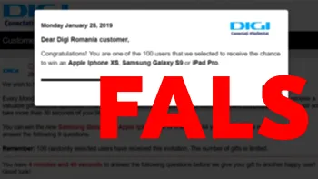 Digi | RCS-RDS, ținta țeparilor: mesajul care te fraierește cu iPhone și Samsung